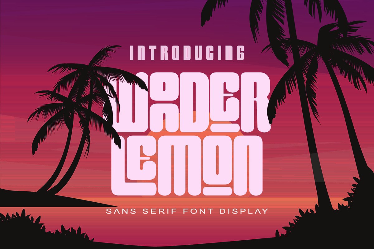 Font Wonder Lemon