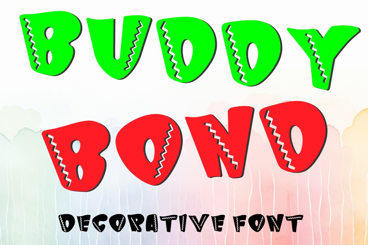 Font Buddy Bond