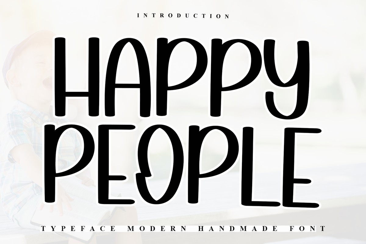 Font Happy People