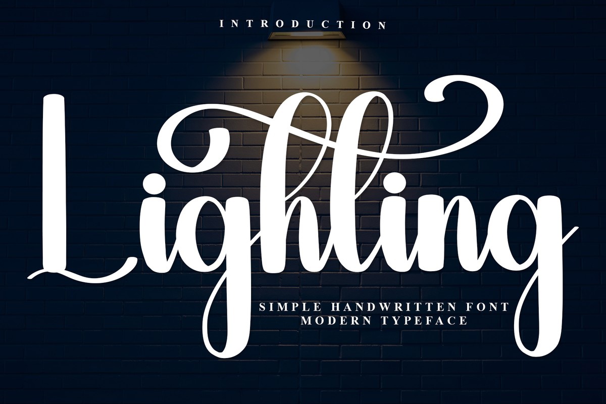 Font Lightіng