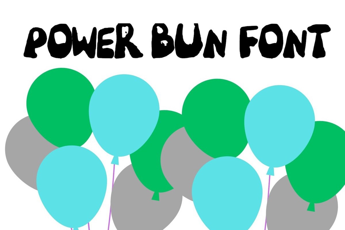 Font Power Bun