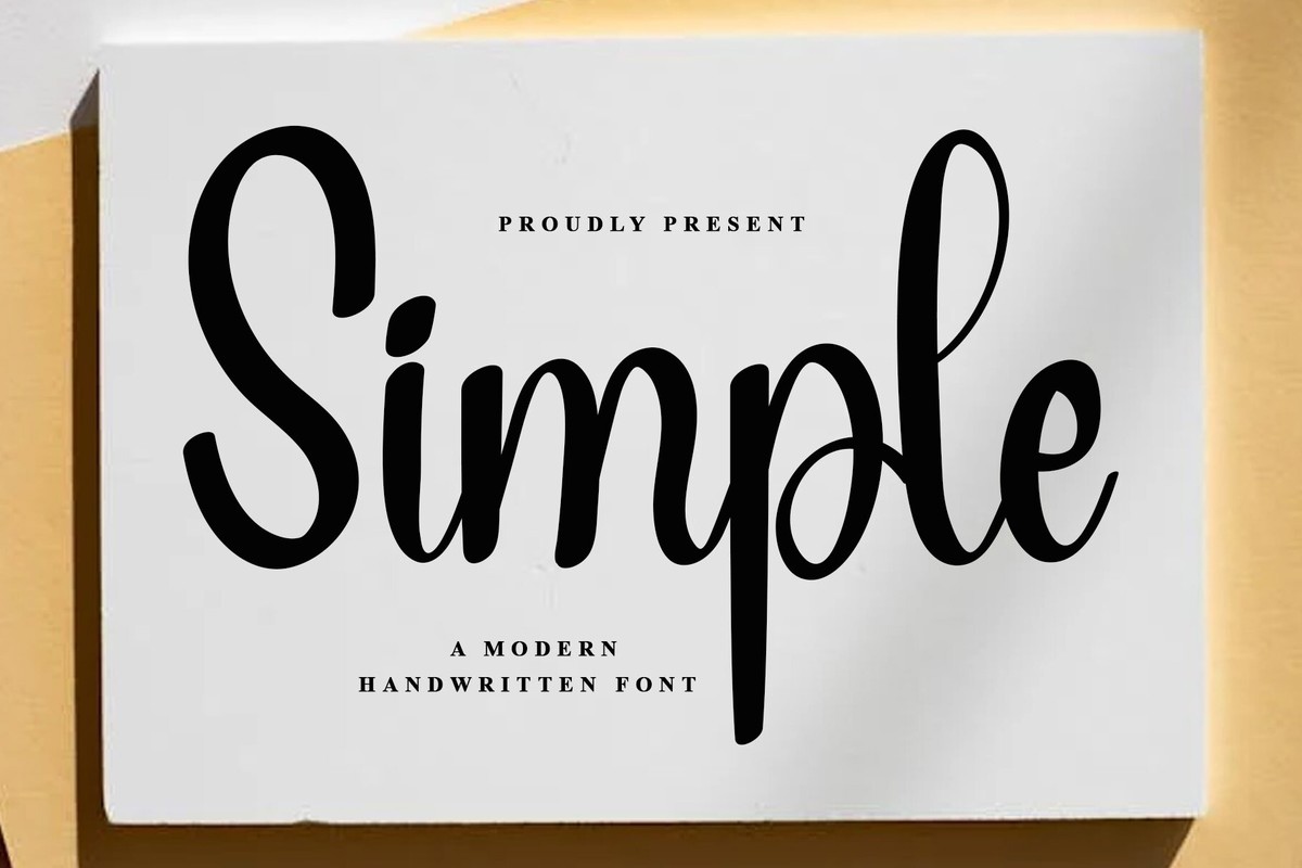 Font Simple