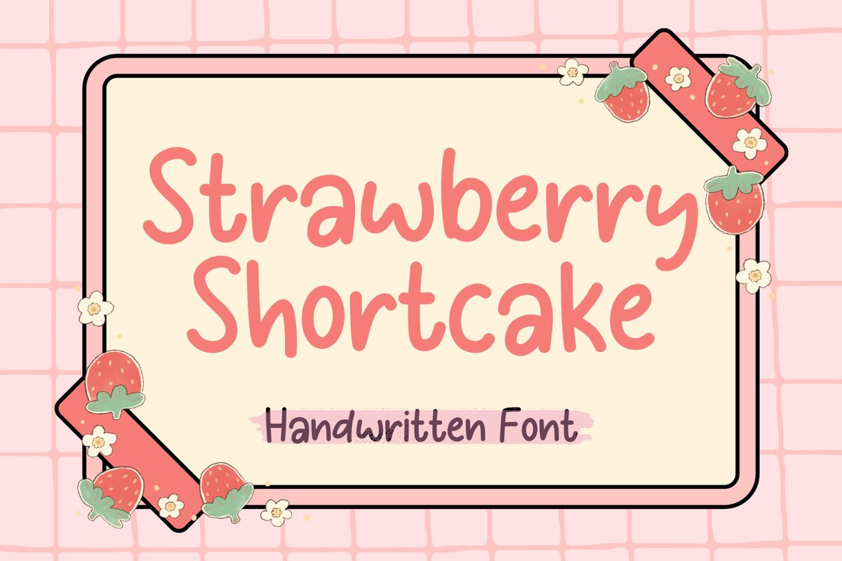 Font Strawberry Shortcake