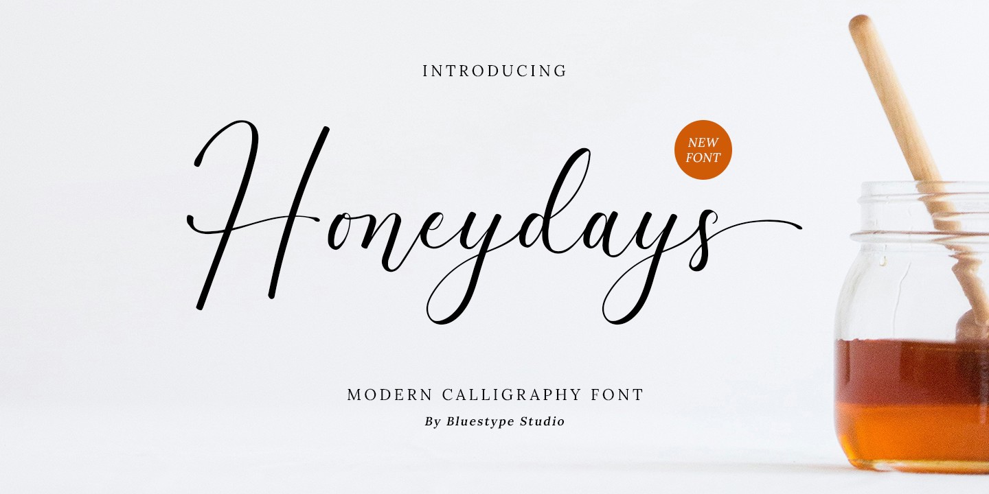 Font Honeydays