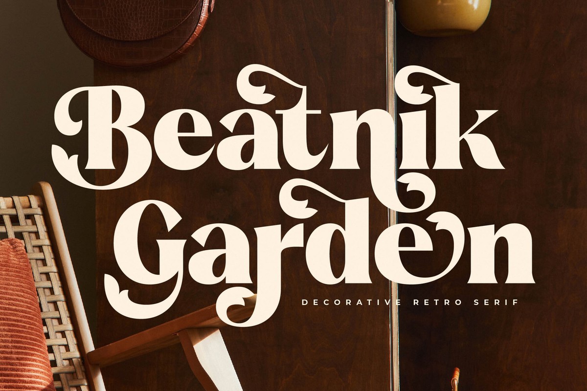 Font Beatnik Garden