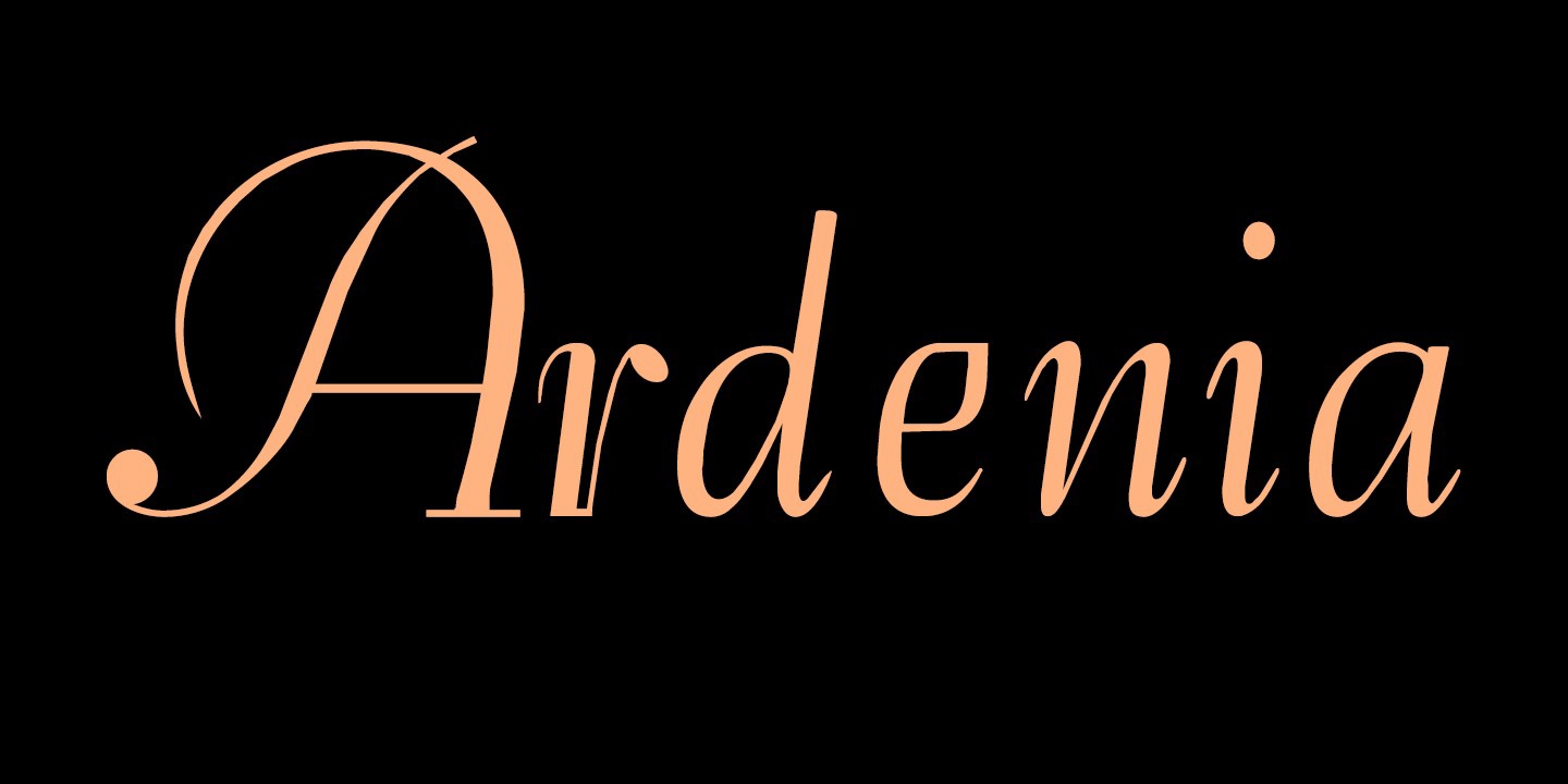 Font Ardenia