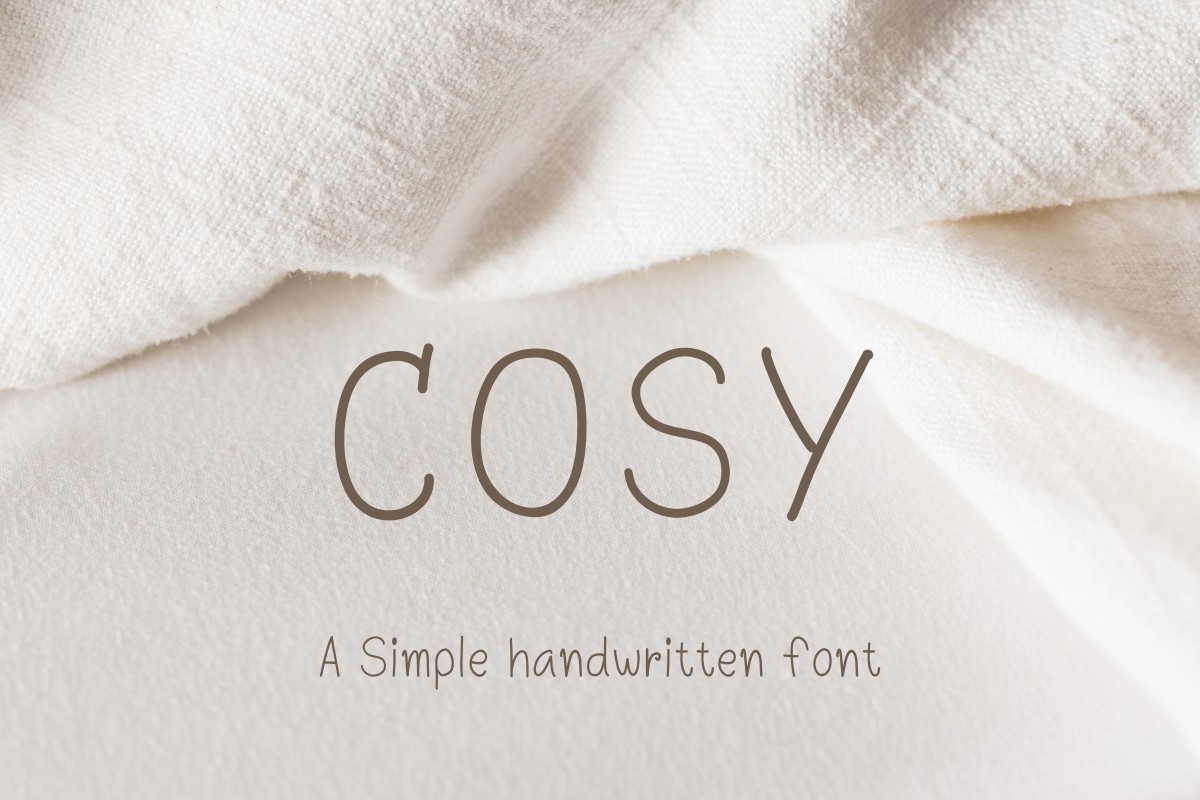 Font Cosy