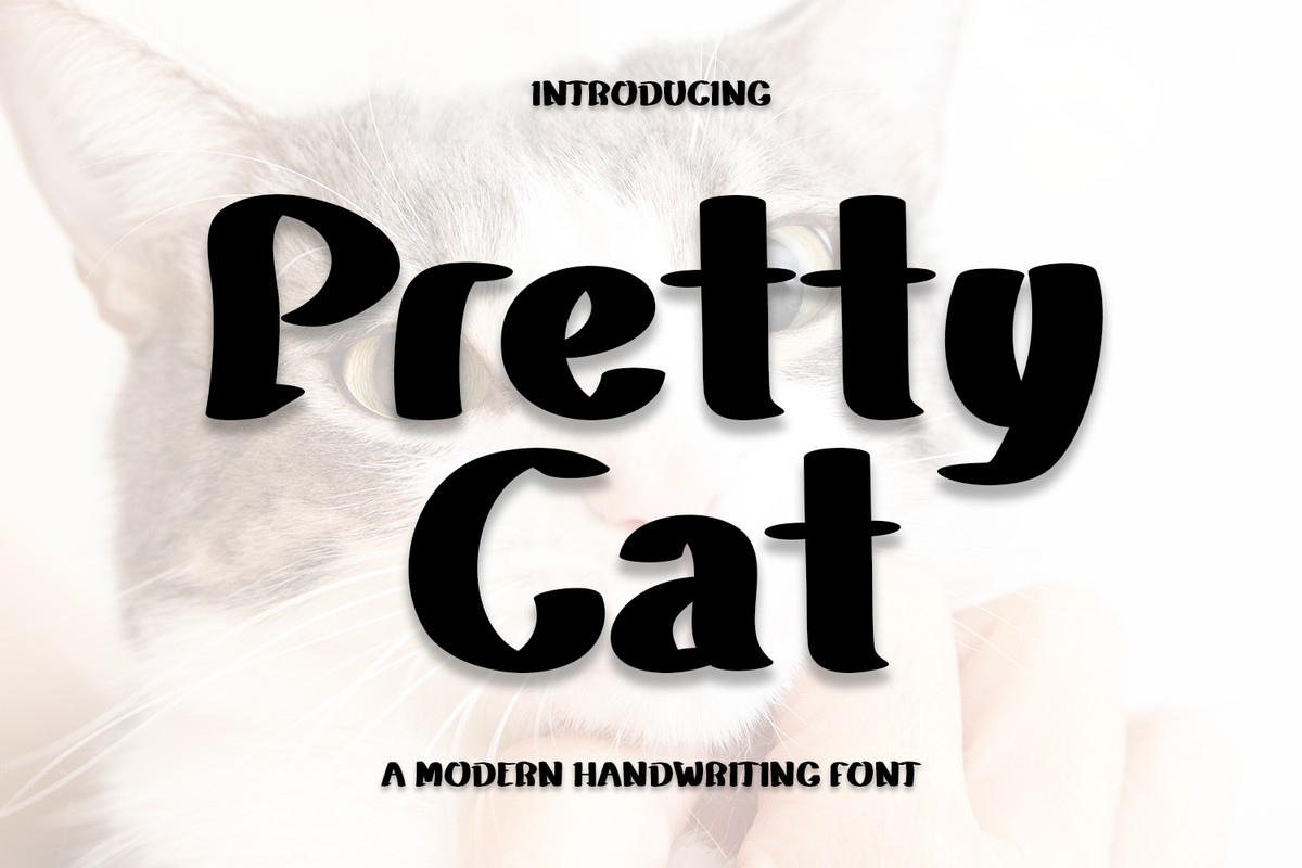 Font Pretty Cat