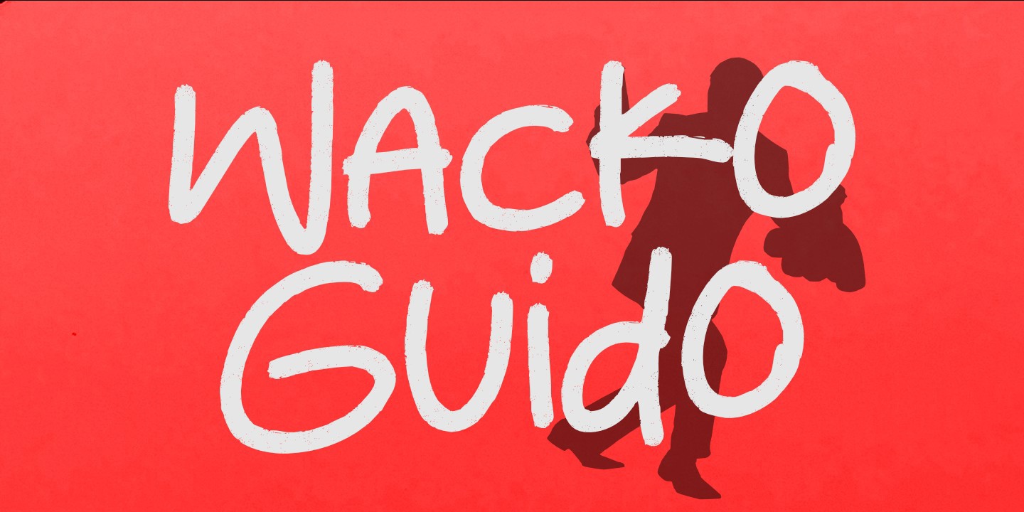 Font Wacko Guido