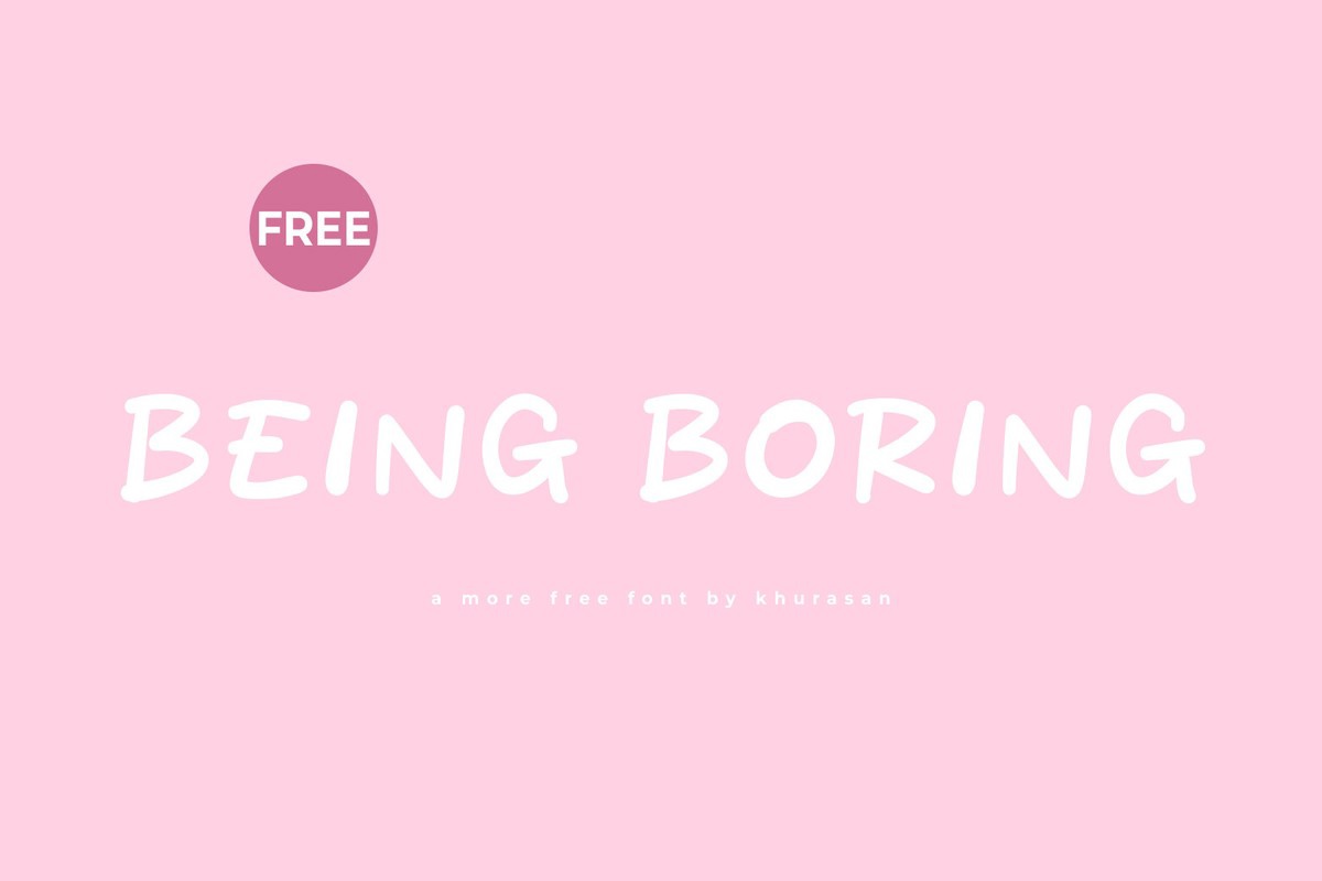 Font Being Boring