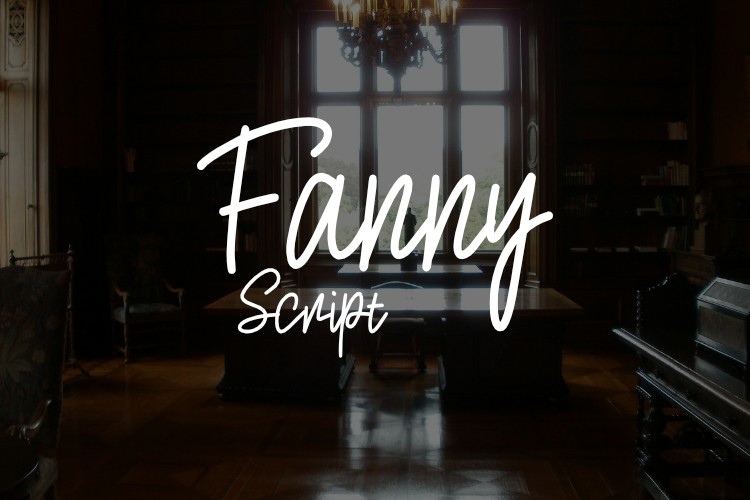 Font Fanny Script