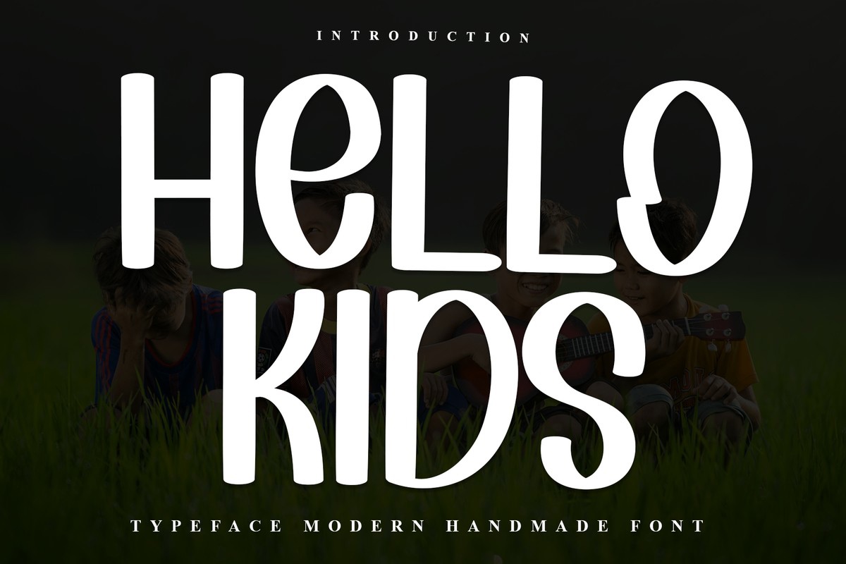 Font Hello Kids