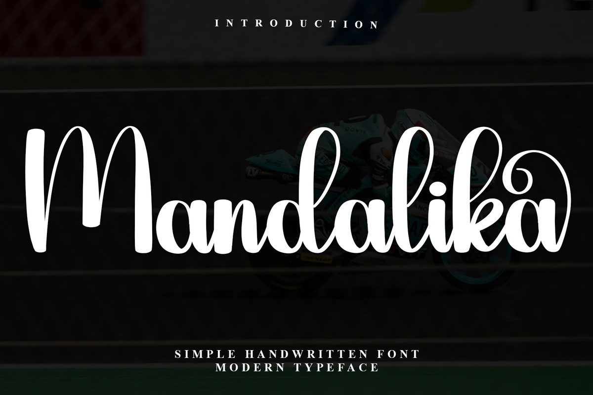 Font Mandalika