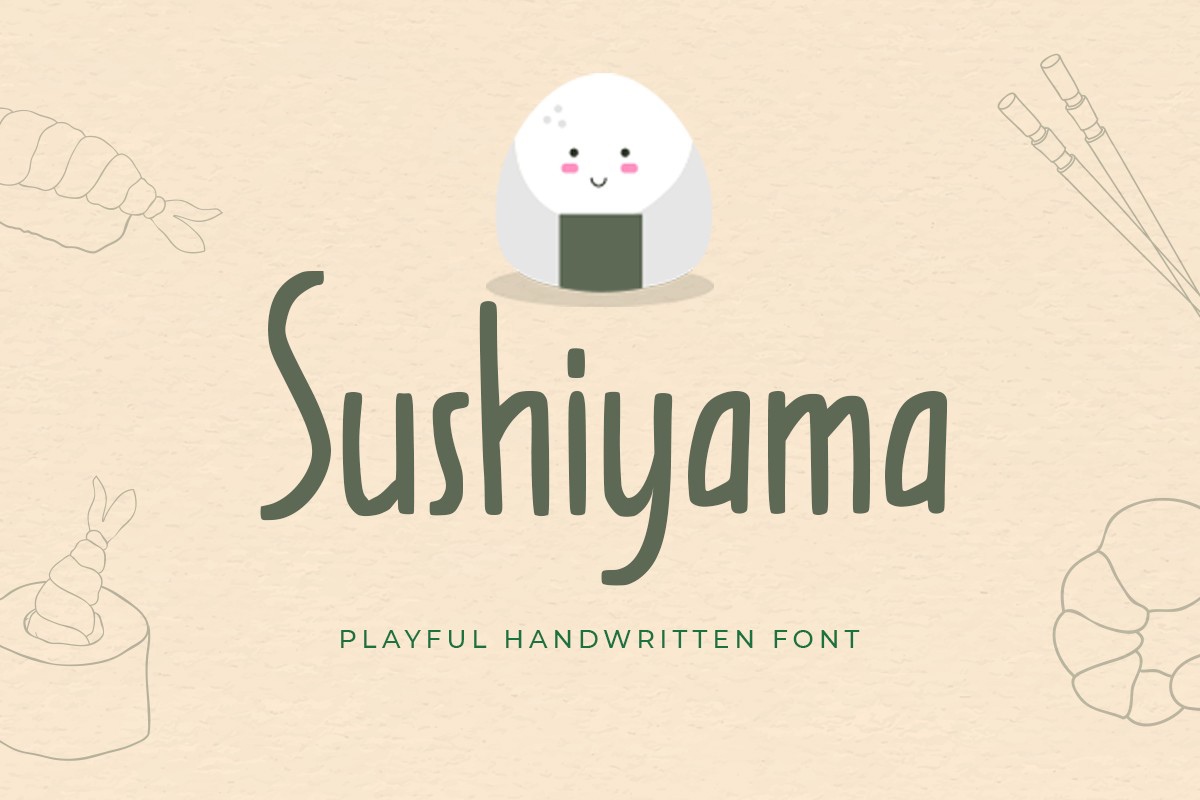 Font Sushiyama