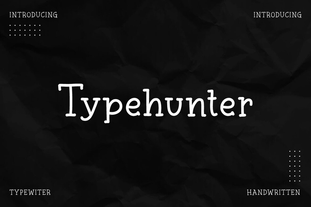 Font Typehunter