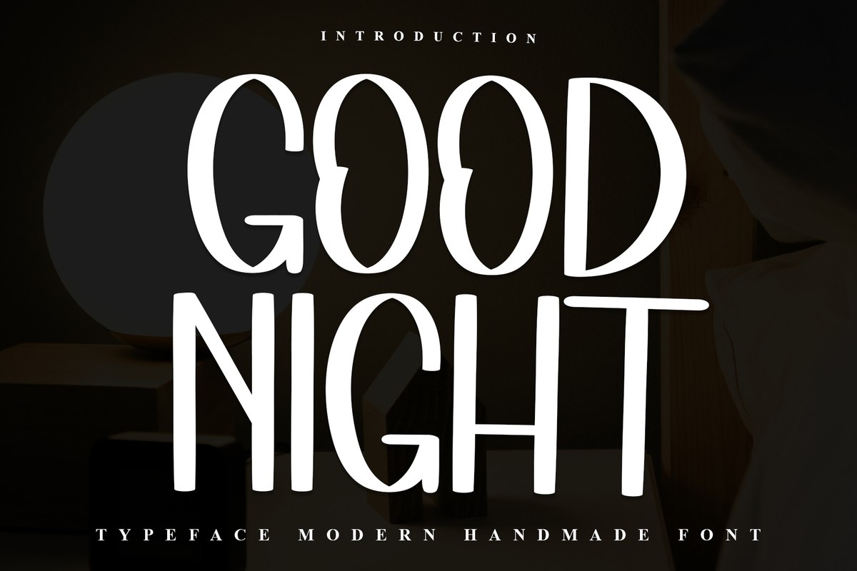 Font Good Night