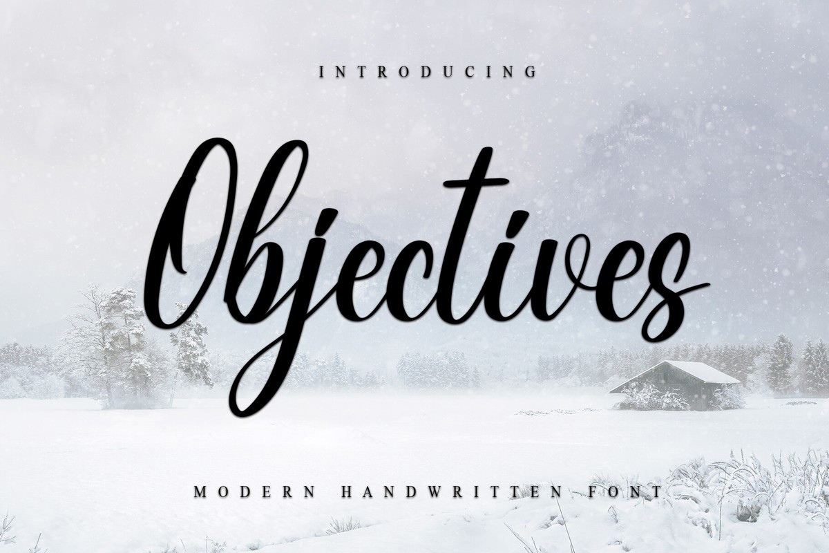 Font Objectives