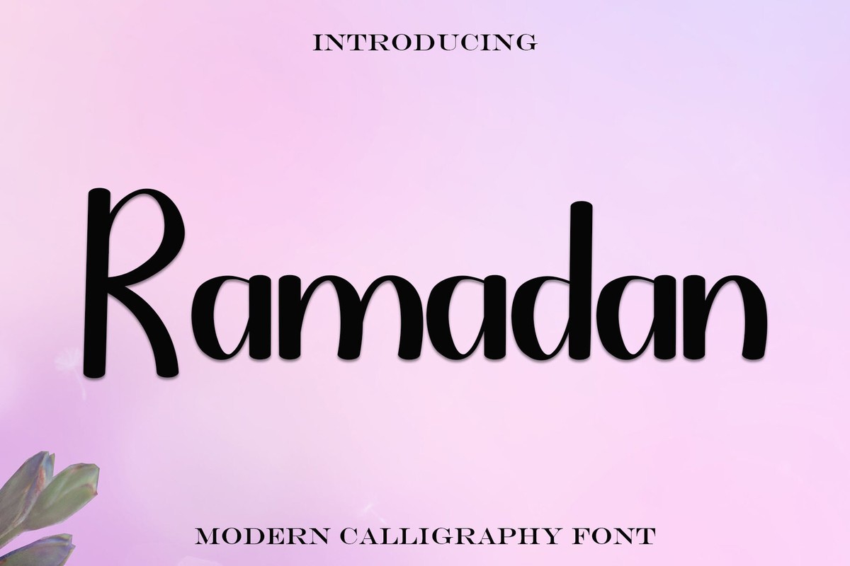 Font Ramadan