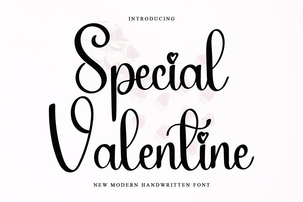 Font Special Valentine