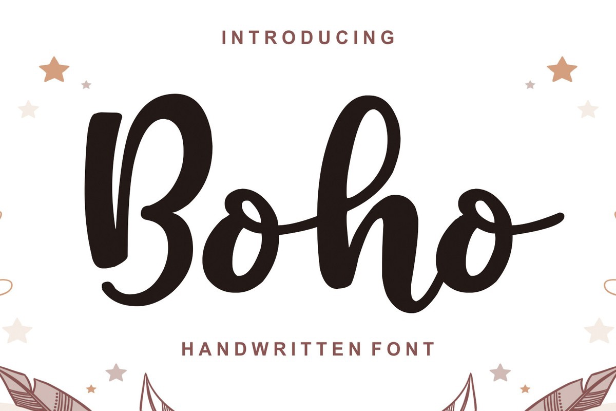 Font Boho