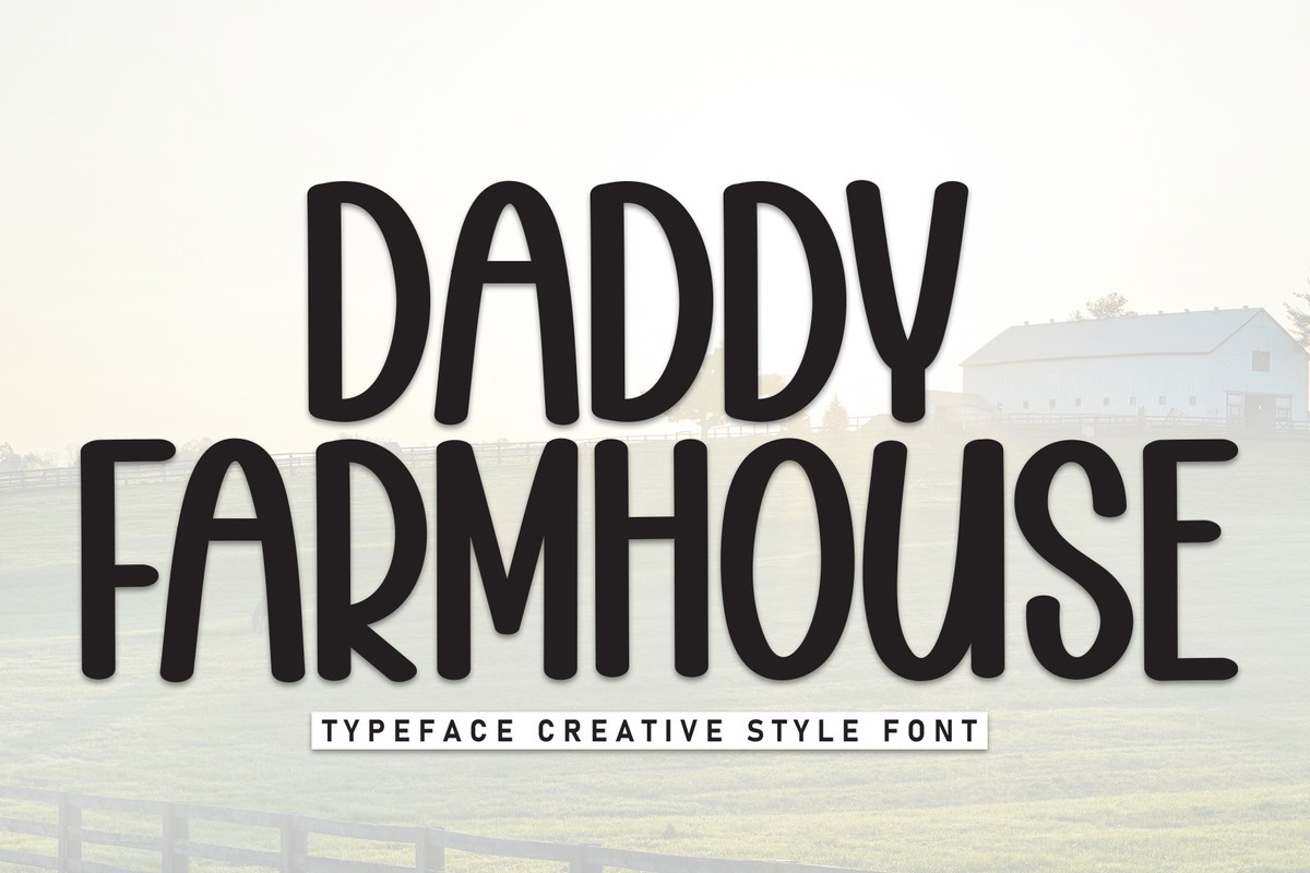 Font Daddy Farmhouse