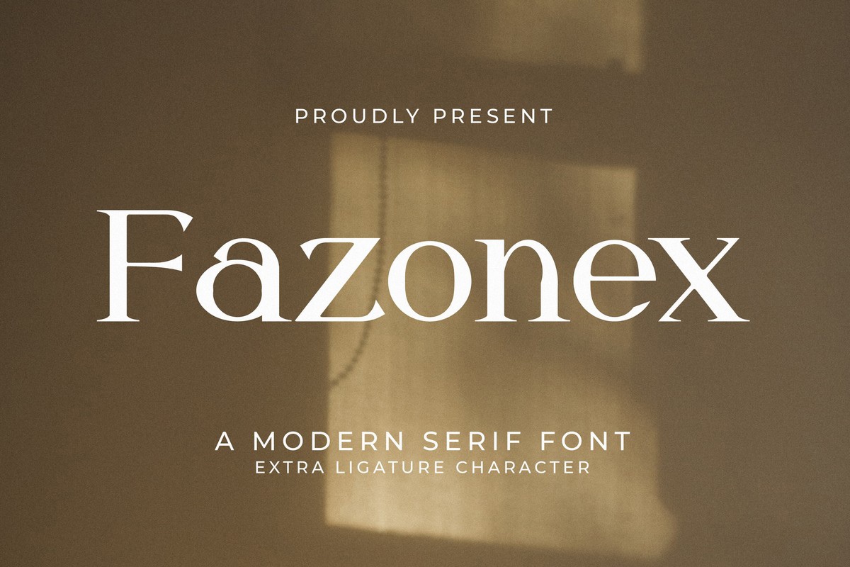 Font Fazonex