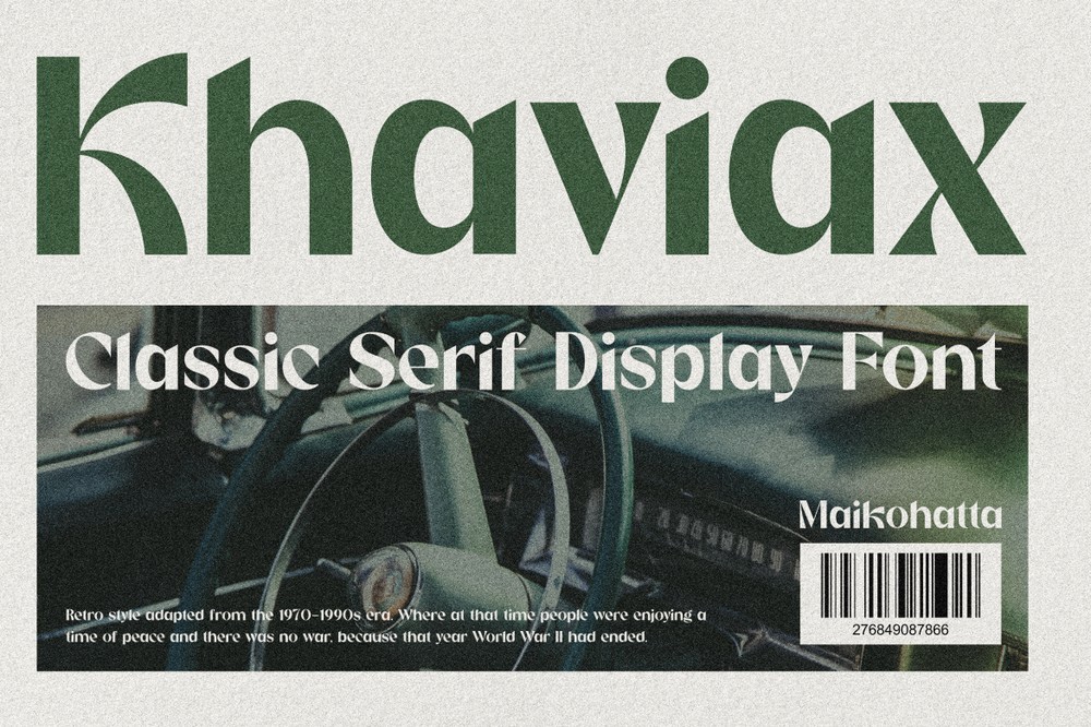 Font Khaviax