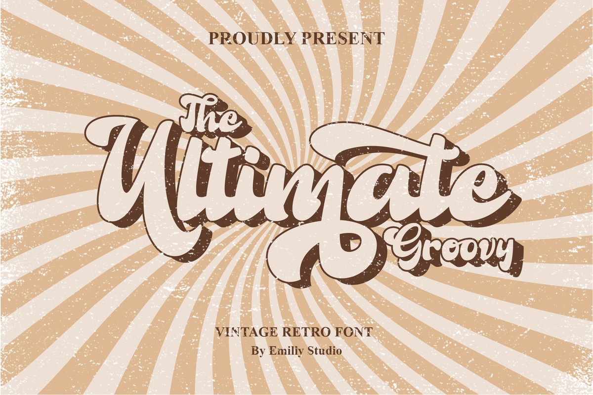 Font The Ultimate Groovy