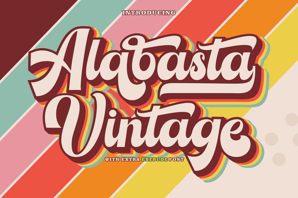 Font Alabasta Vintage