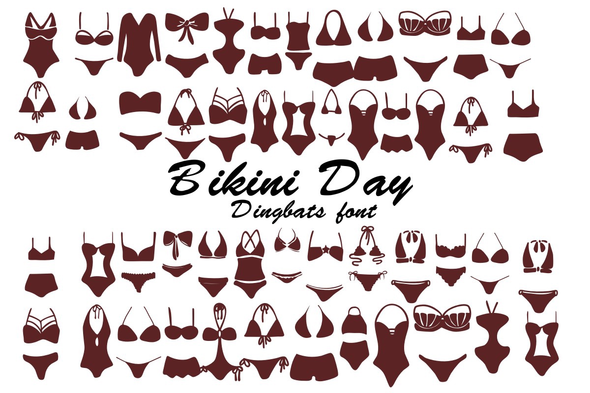 Font Bikini Day