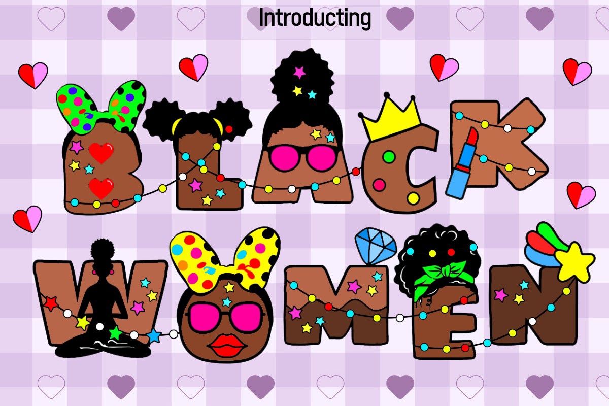 Font Black Women