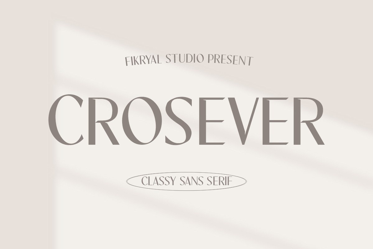 Font Crosever