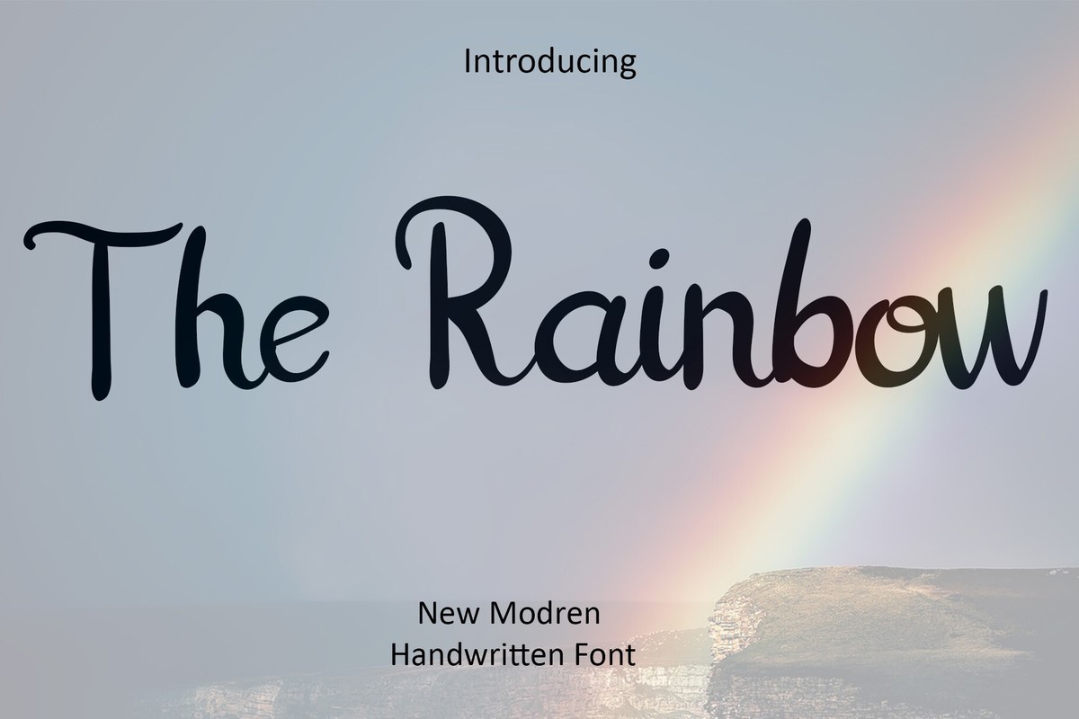 Font The Rainbow