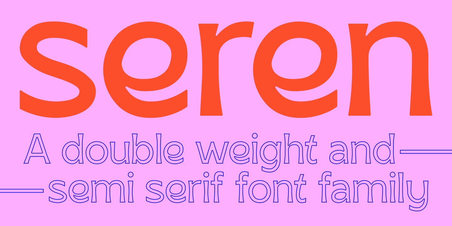 Font SK Seren