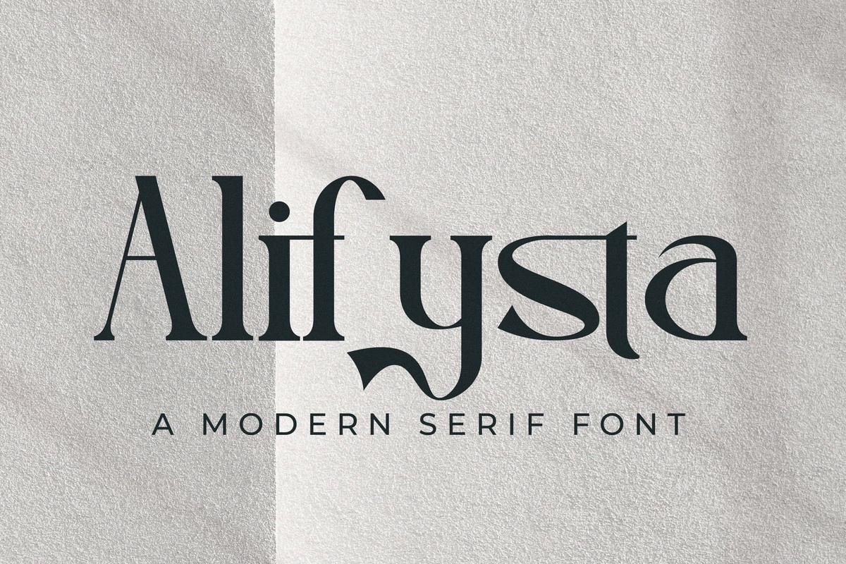 Font Alifysta