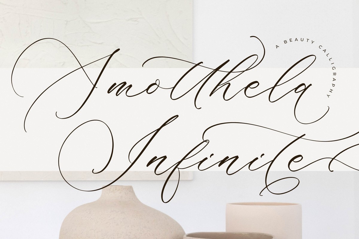 Font Amotthela Infinite