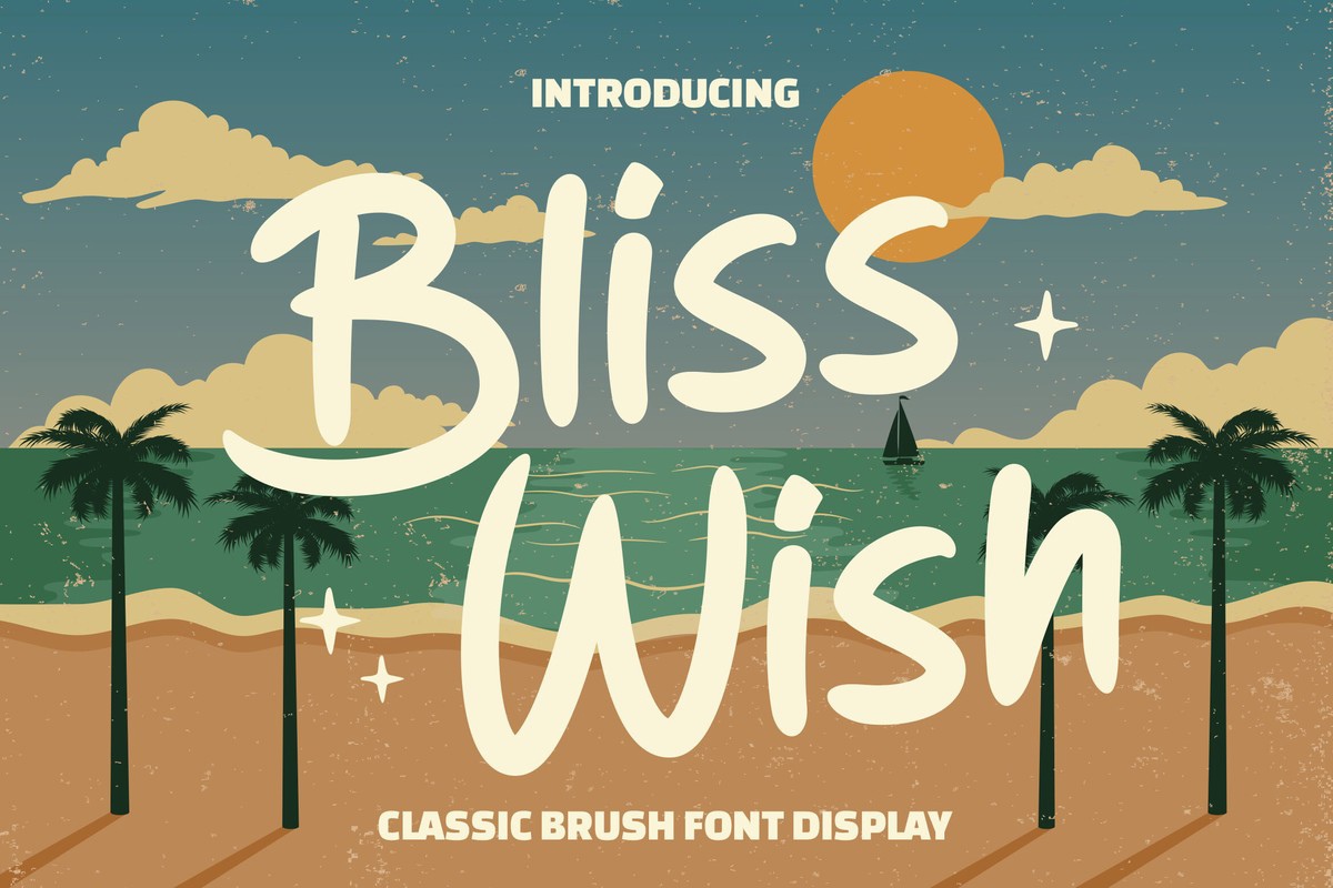 Font Bliss Wish