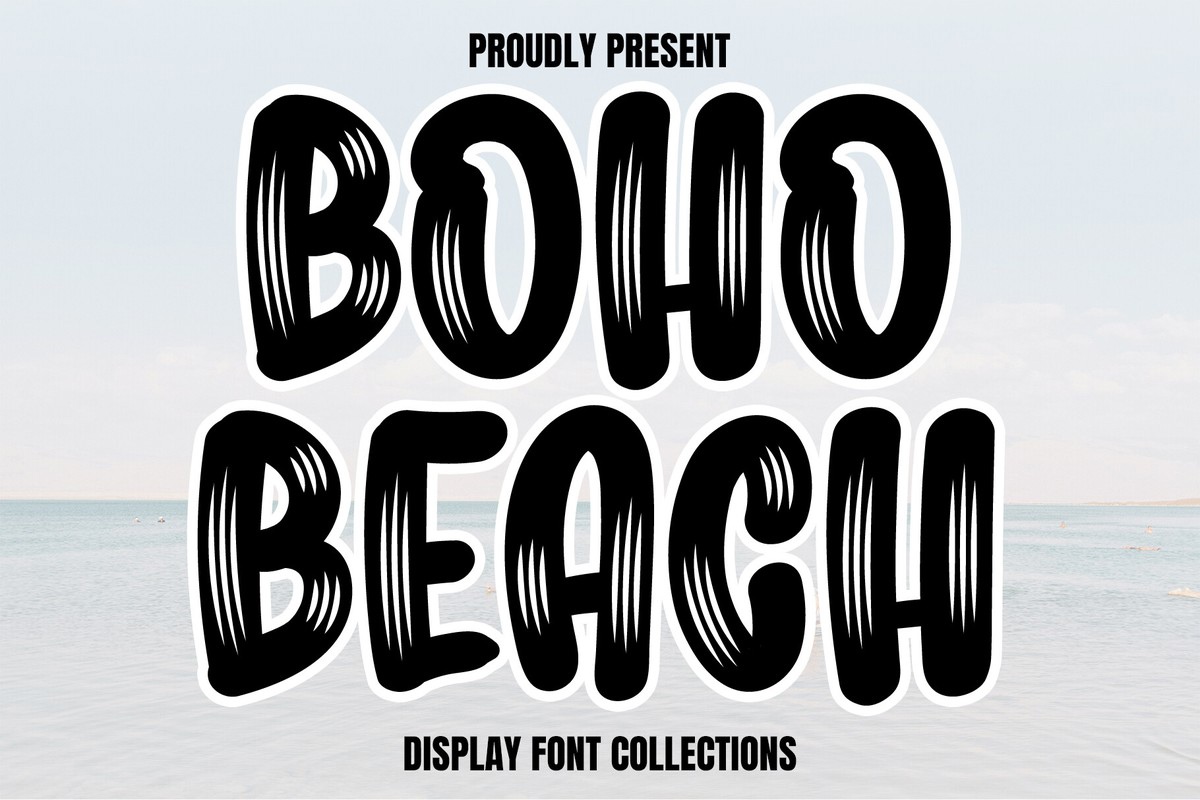 Font Boho Beach