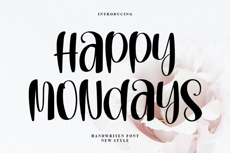 Font Happy Mondays