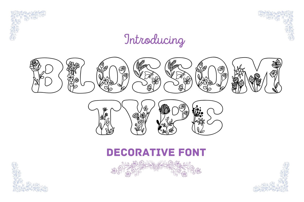 Font Blossomtype