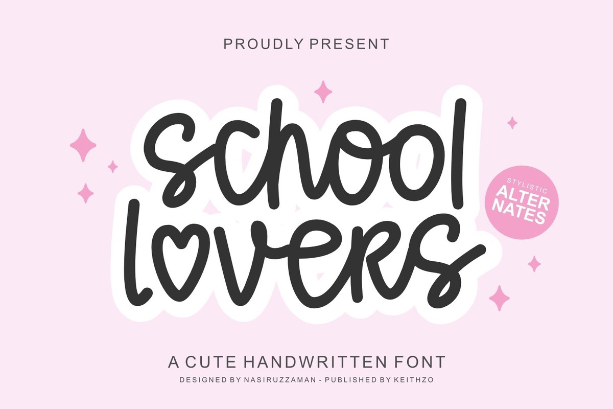 Font School Lovers