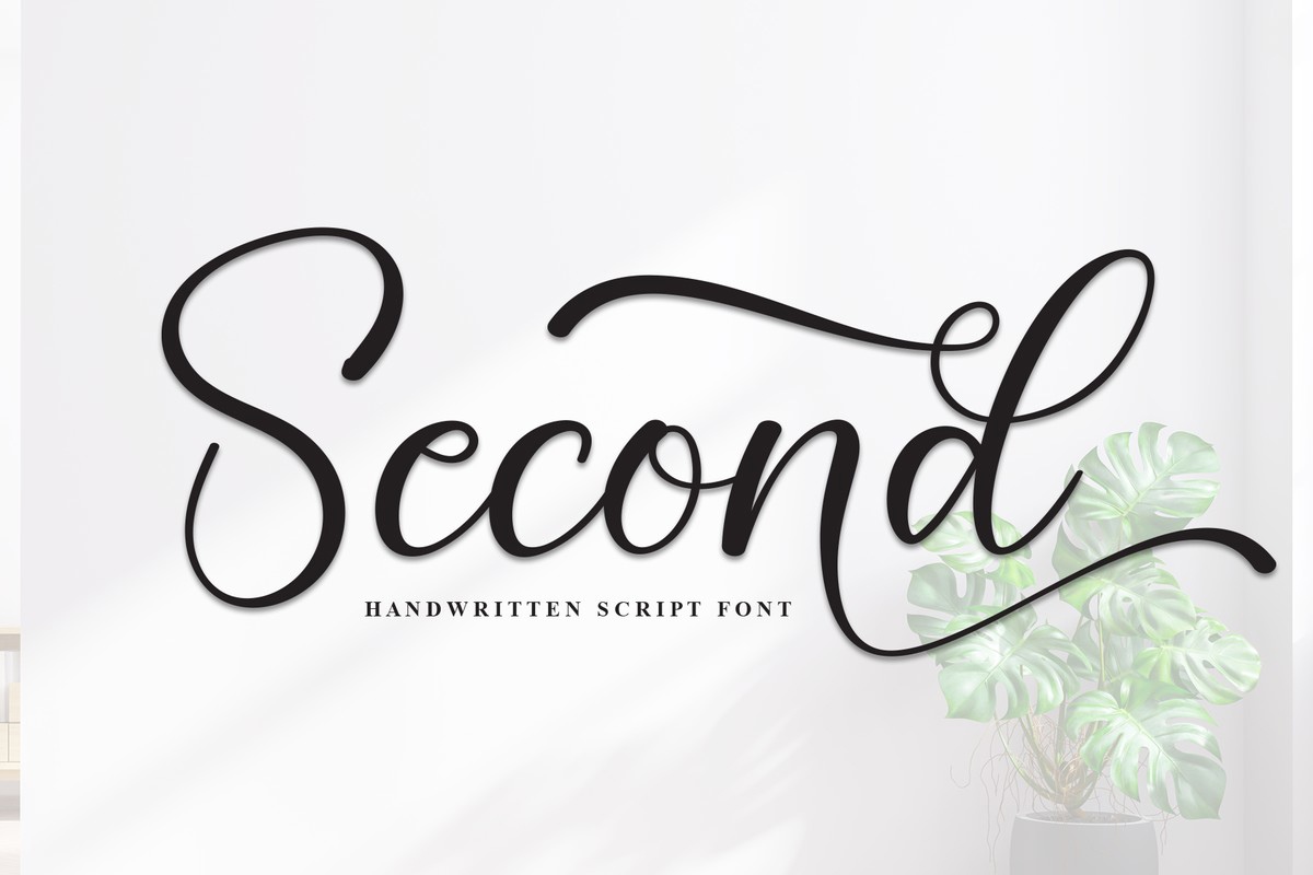 Font Second