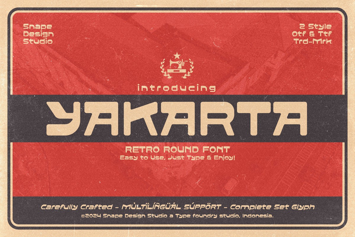 Font Yakarta