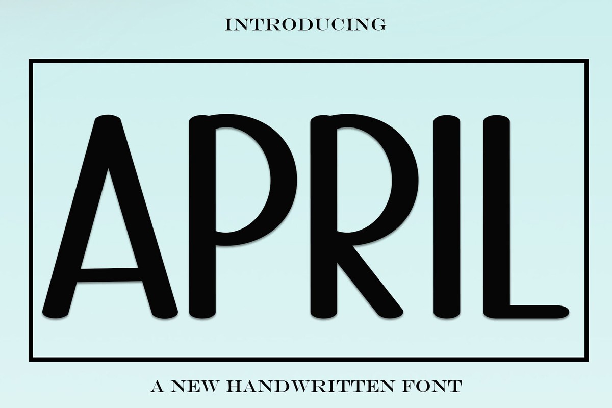 Font April