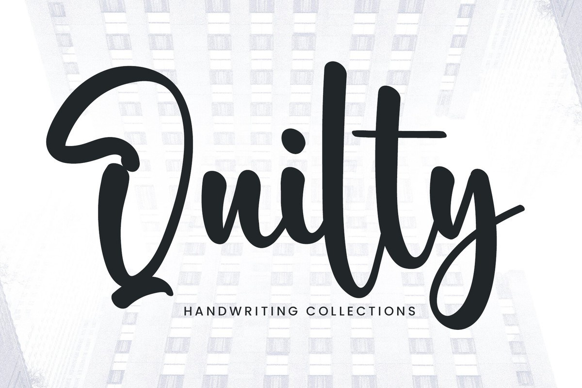 Font Quilty