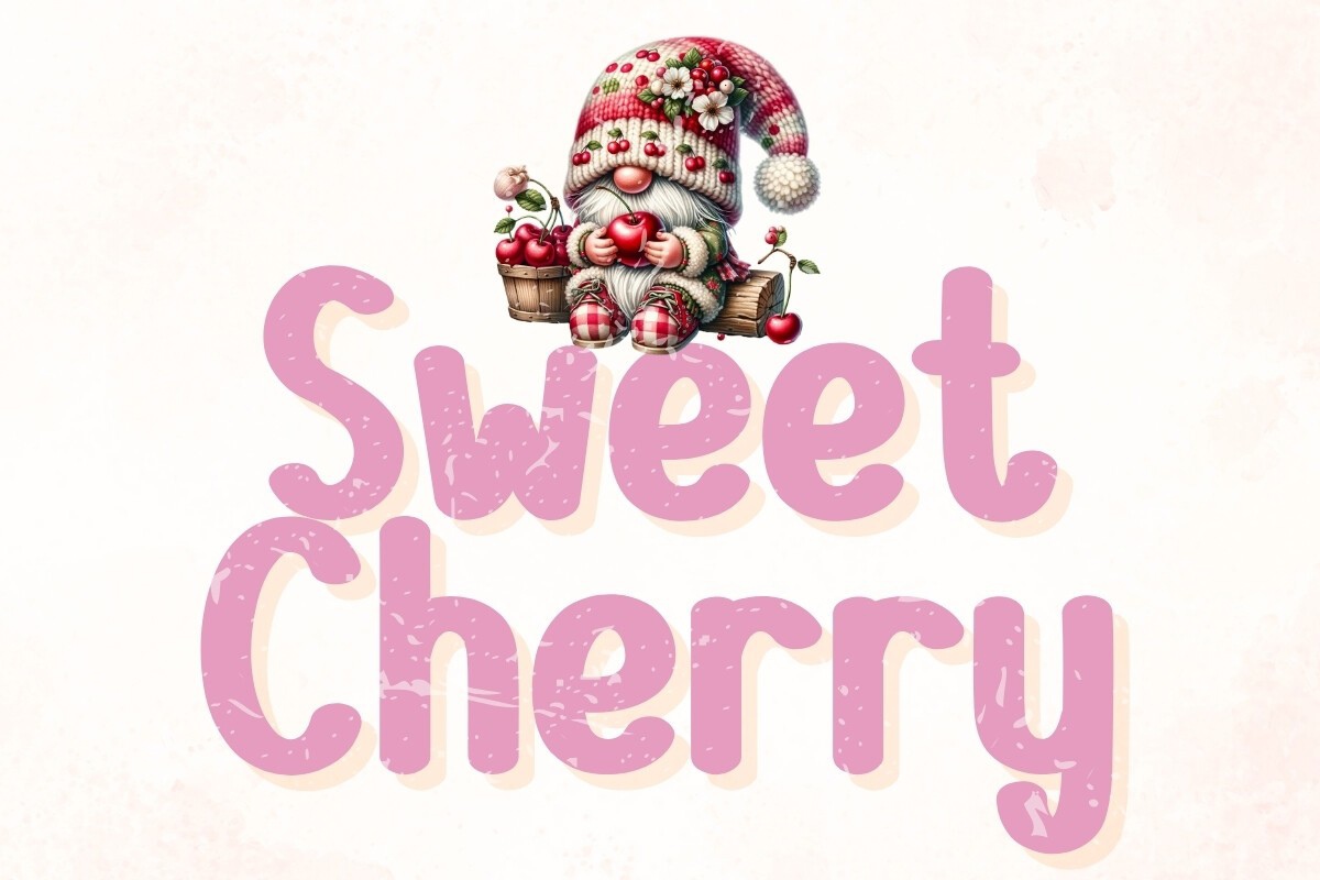 Font Sweet Cherry