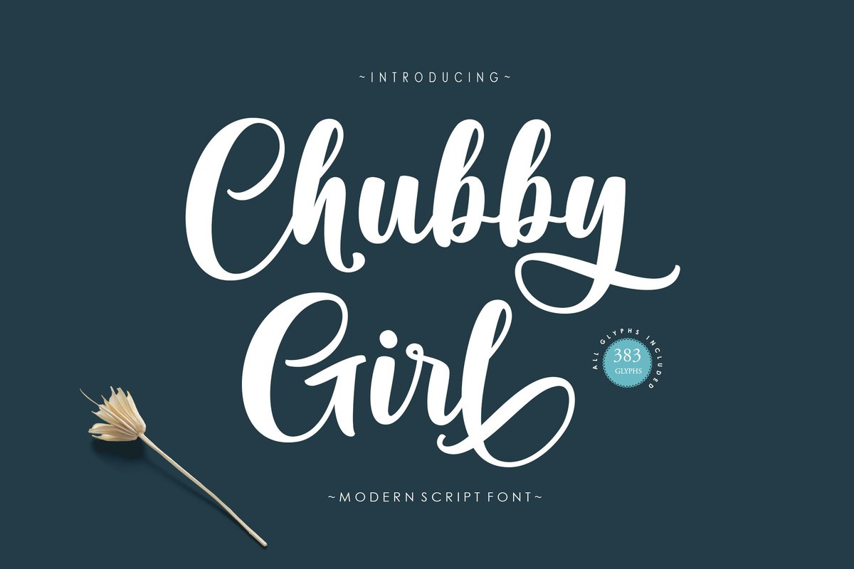 Font Chubby Girl