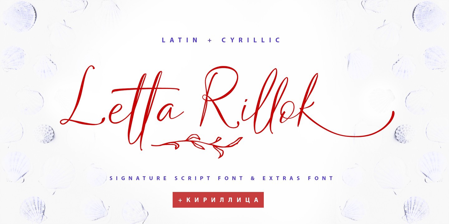 Font Letta Rillok Cyrillic