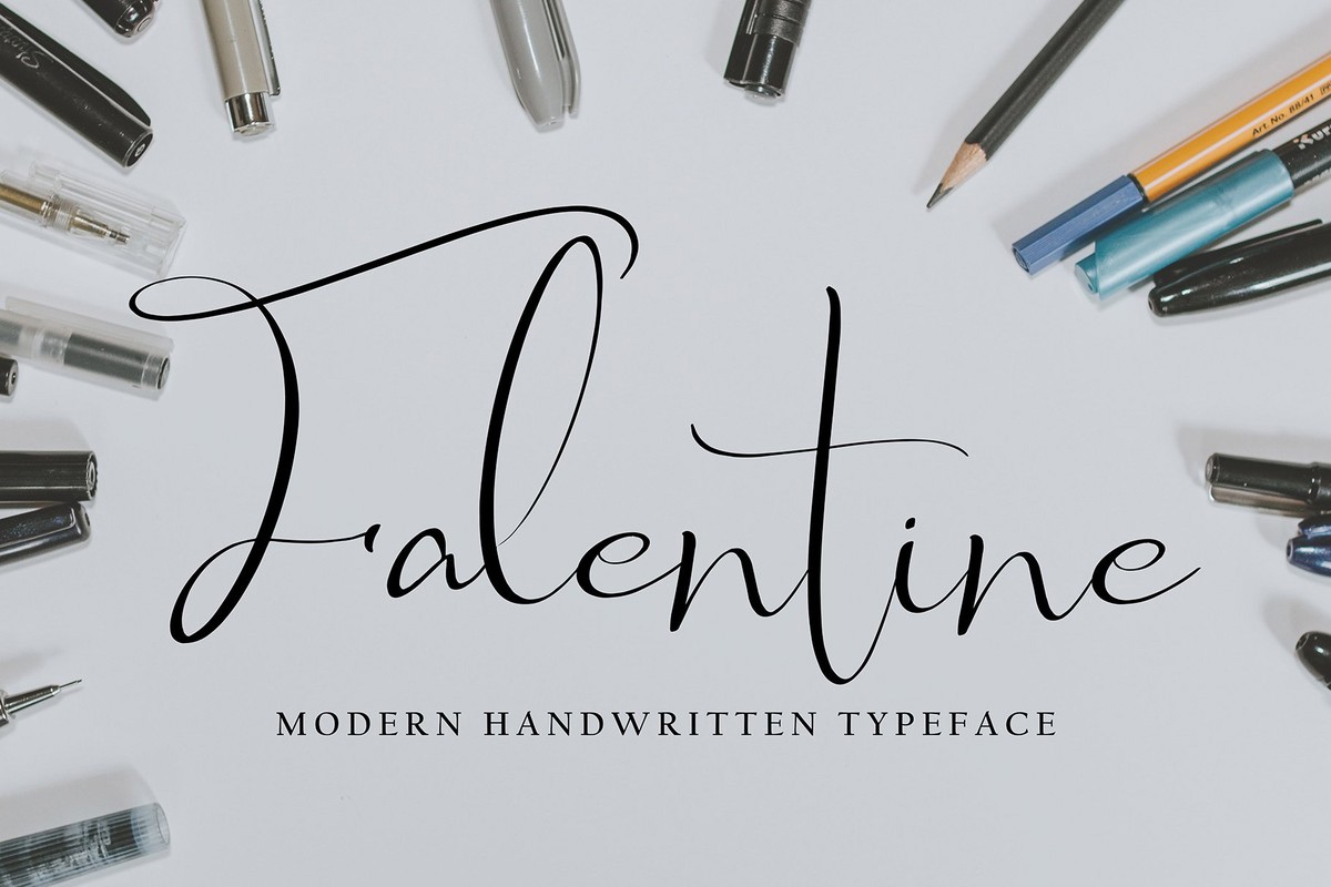 Font Falentine