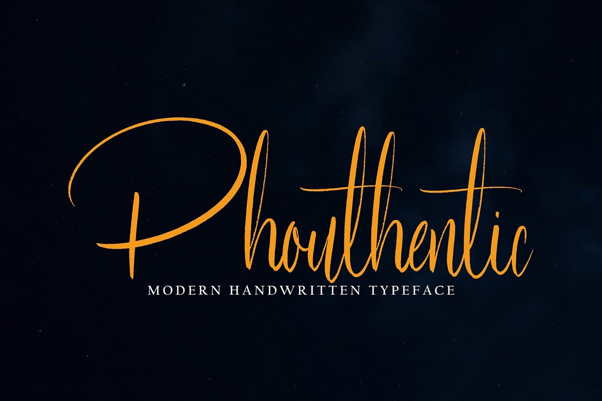 Font Phouthentic